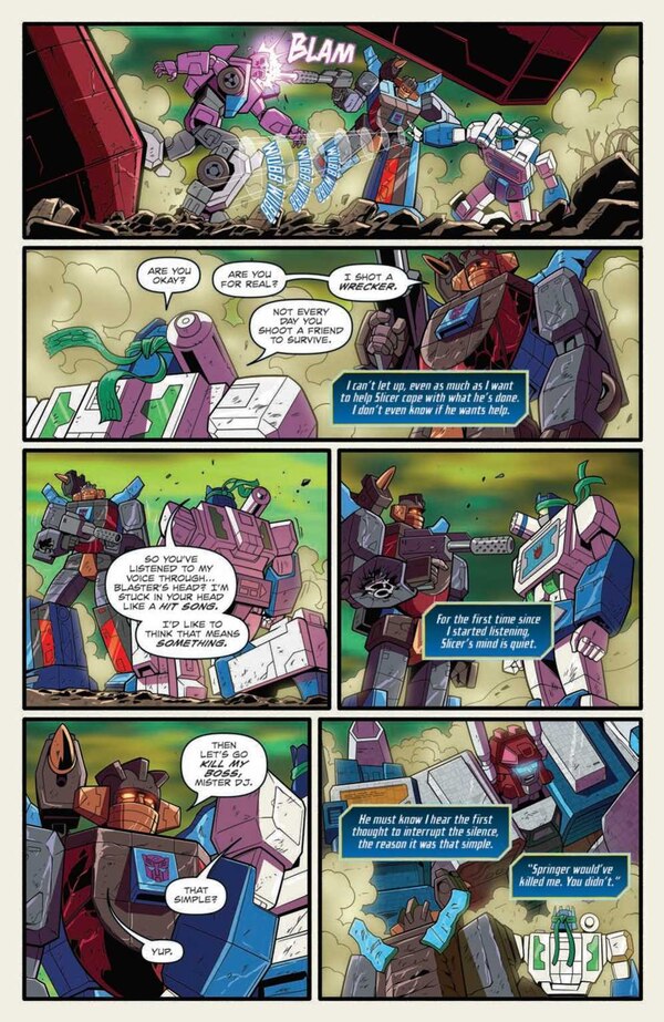 Image Of Transformers Shattered Glass II Issue 5 Comic Page  (9 of 9)